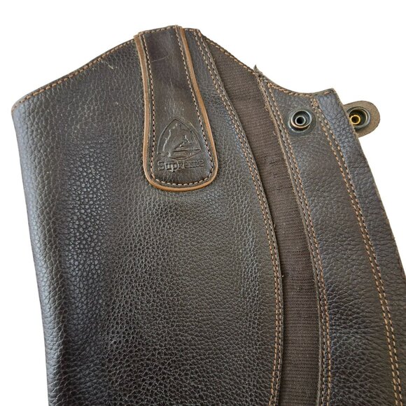 Brogini Supreme Long Leather Riding Boots Size 37, 44.5, 44 Brown JJ4108 - Picture 7 of 16